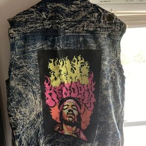 Jacket Vest Jimi Hendrix Vintage